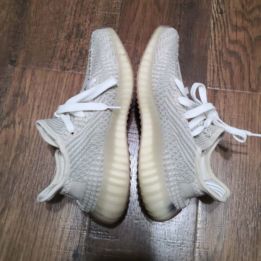 Adidas Yeezy Boost 350 V2 Cream Sneakers Size 5 - Picture 7 of 8